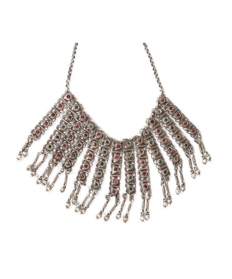 Sangeeta Boochra Silver Necklace