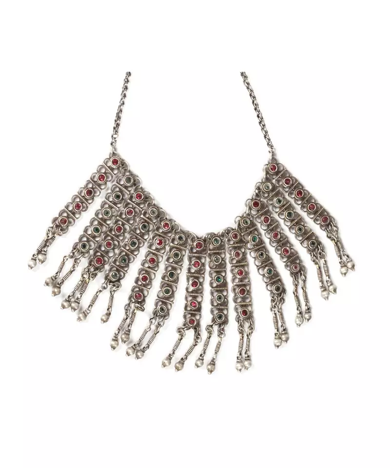 Sangeeta Boochra Silver Necklace