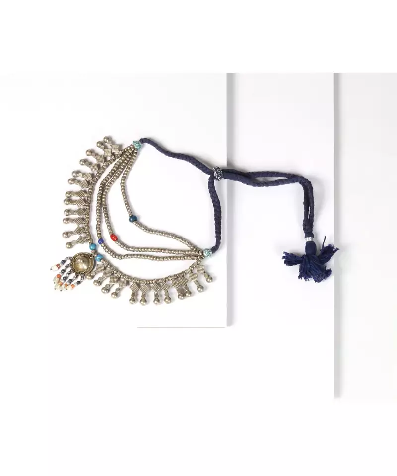 Sangeeta Boochra Silver Necklace