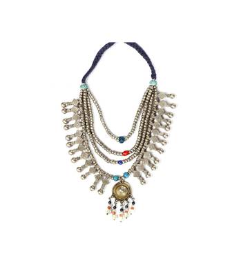 Sangeeta Boochra Silver Necklace 3