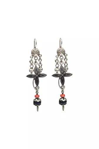 Sangeeta Boochra Silver Earrings