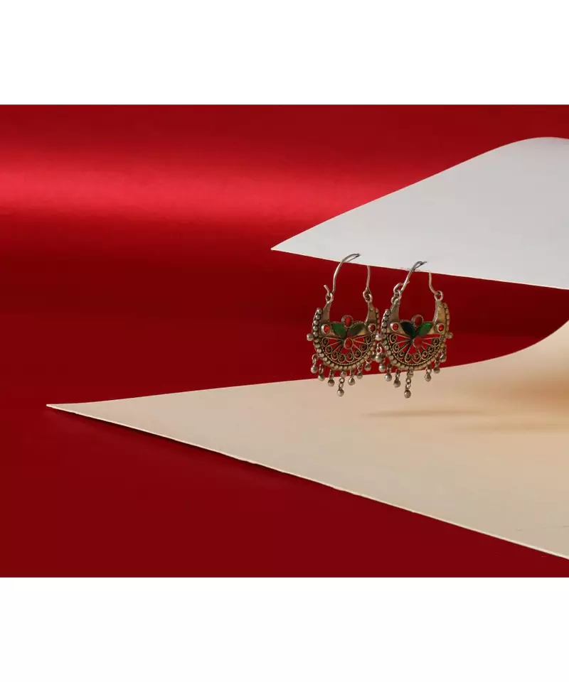 Sangeeta Boochra Silver Earrings
