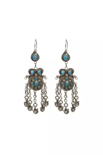 Sangeeta Boochra Silver Earrings