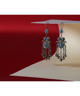 Sangeeta Boochra Silver Earrings 1