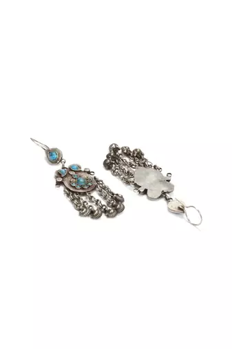 Sangeeta Boochra Silver Earrings