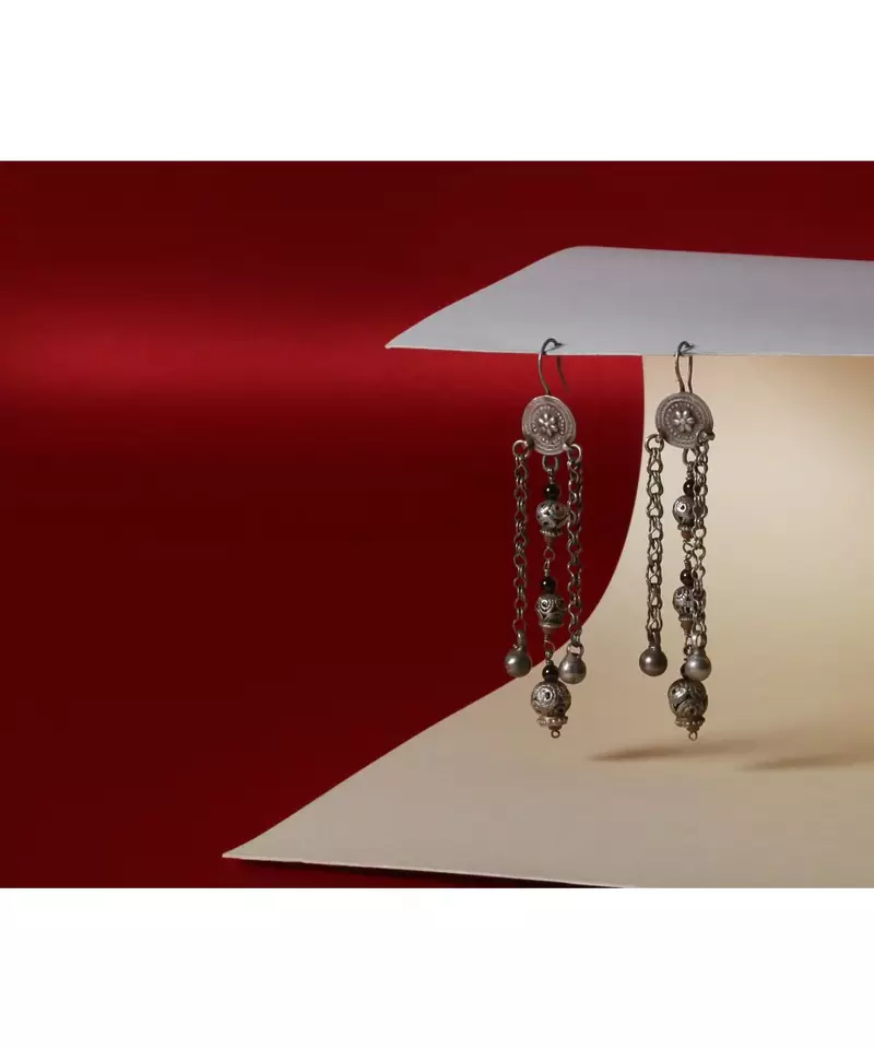 Sangeeta Boochra Silver Earrings