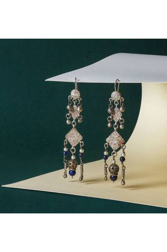Sangeeta Boochra Silver Earrings