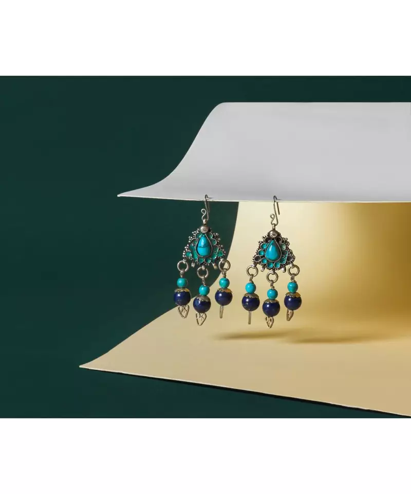 Sangeeta Boochra Silver Earrings