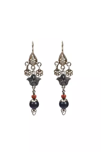 Sangeeta Boochra Silver Earrings