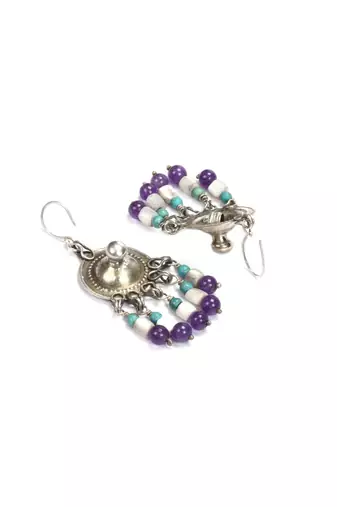 Sangeeta Boochra Silver Earrings