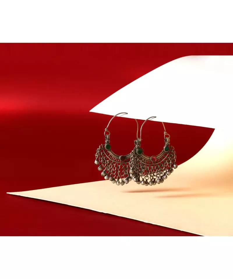 Sangeeta Boochra Silver Earrings