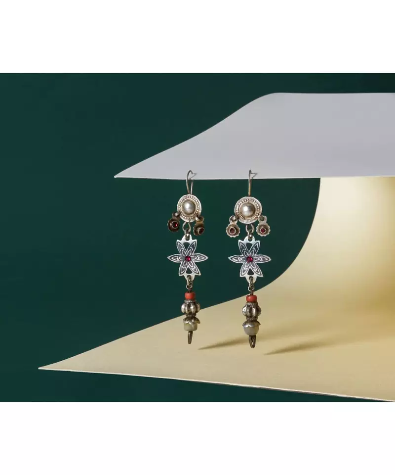 Sangeeta Boochra Silver Earrings