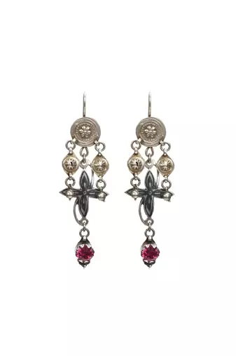 Sangeeta Boochra Silver Earrings