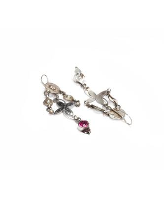 Sangeeta Boochra Silver Earrings 3
