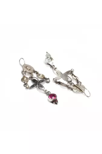 Sangeeta Boochra Silver Earrings