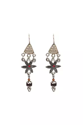 Sangeeta Boochra Silver Earrings