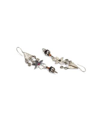 Sangeeta Boochra Silver Earrings 3