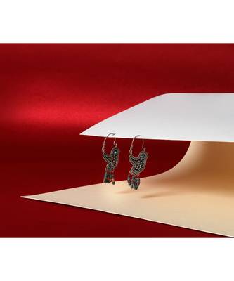Sangeeta Boochra Silver Earrings 1