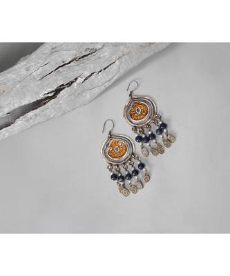 Sangeeta Boochra Silver Earrings 1