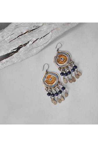 Sangeeta Boochra Silver Earrings