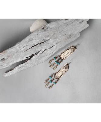Sangeeta Boochra Silver Earrings 1