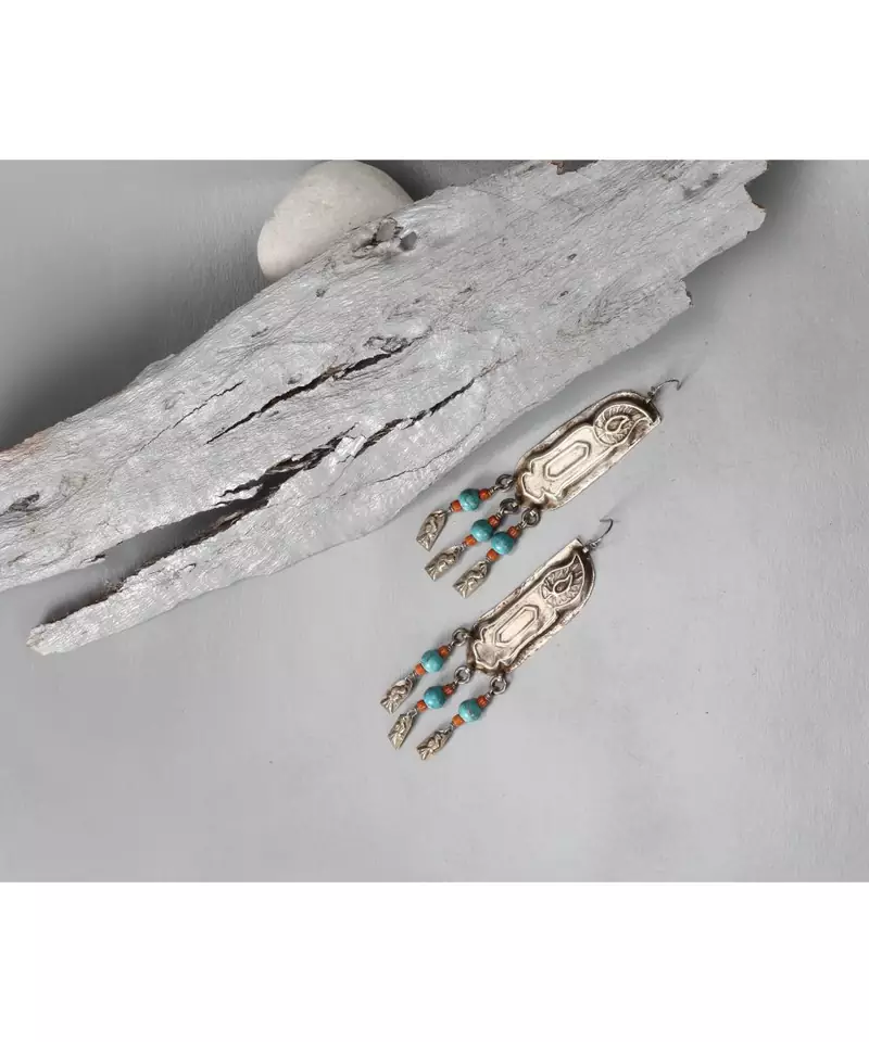 Sangeeta Boochra Silver Earrings