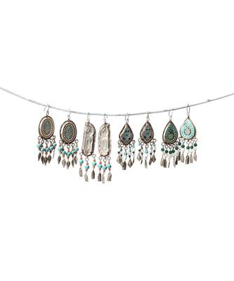 Sangeeta Boochra Silver Earrings 3