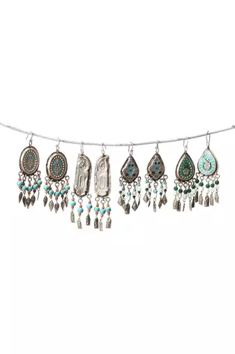 Sangeeta Boochra Silver Earrings