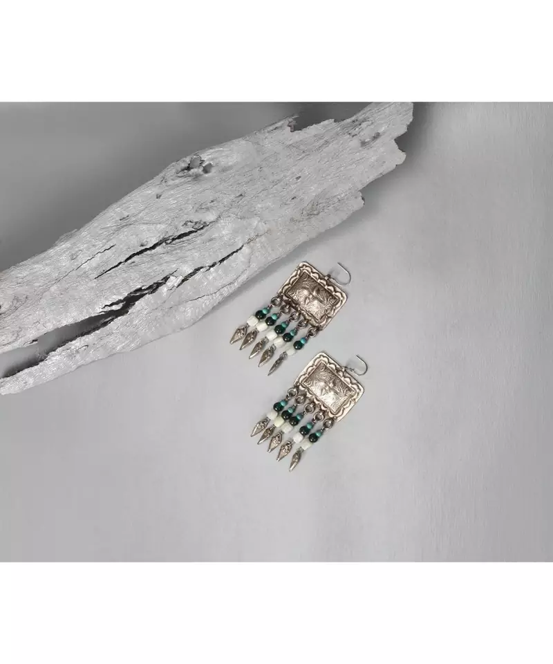 Sangeeta Boochra Silver Earrings