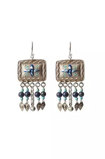 Sangeeta Boochra Silver Earrings