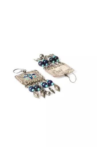 Sangeeta Boochra Silver Earrings