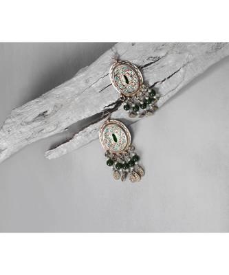 Sangeeta Boochra Silver Earrings 1