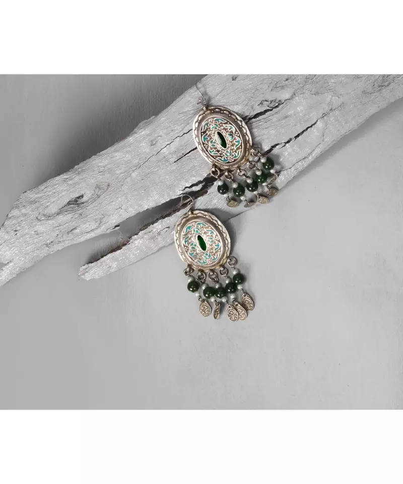 Sangeeta Boochra Silver Earrings