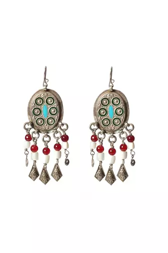 Sangeeta Boochra Silver Earrings