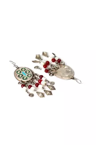 Sangeeta Boochra Silver Earrings