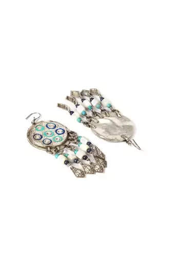 Sangeeta Boochra Silver Earrings