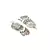 Sangeeta Boochra Silver Earrings