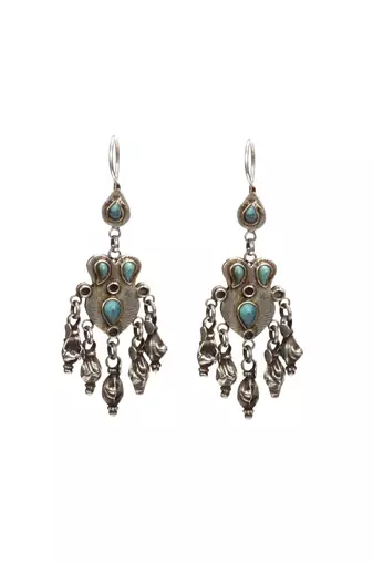 Sangeeta Boochra Silver Earrings