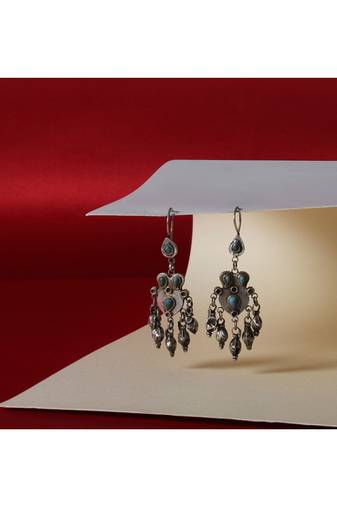 Sangeeta Boochra Silver Earrings