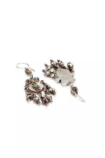 Sangeeta Boochra Silver Earrings