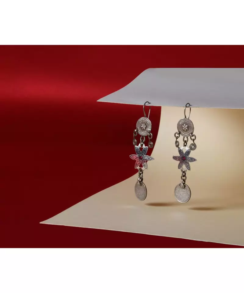 Sangeeta Boochra Silver Earrings
