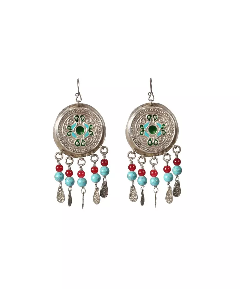 Sangeeta Boochra Silver Earrings