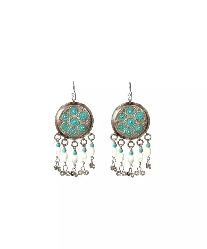 Sangeeta Boochra Silver Earrings