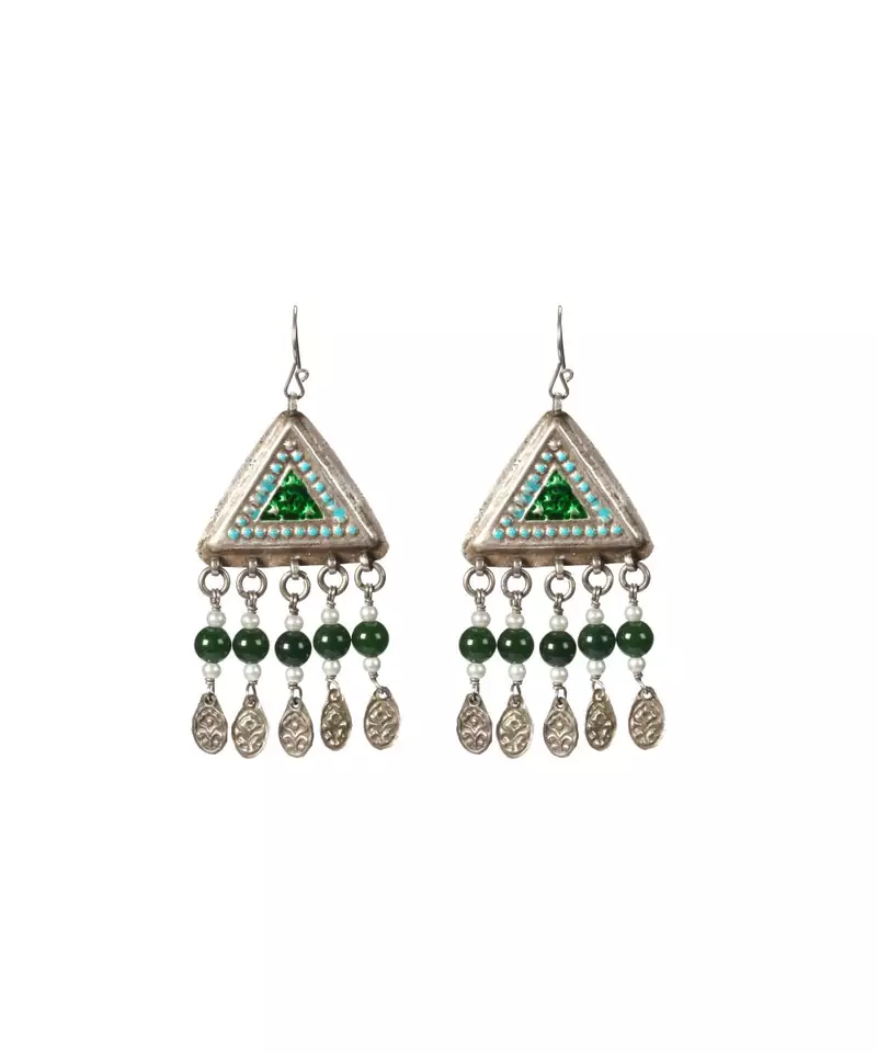 Sangeeta Boochra Silver Earrings