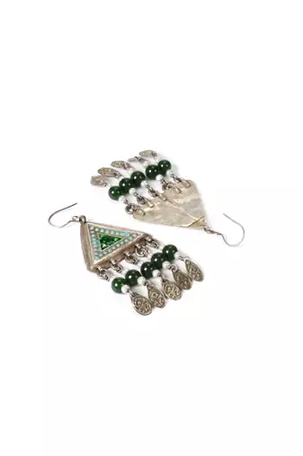 Sangeeta Boochra Silver Earrings