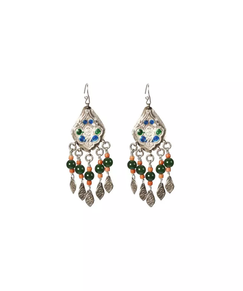 Sangeeta Boochra Silver Earrings