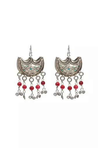 Sangeeta Boochra Silver Earrings