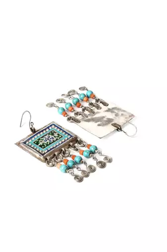 Sangeeta Boochra Silver Earrings