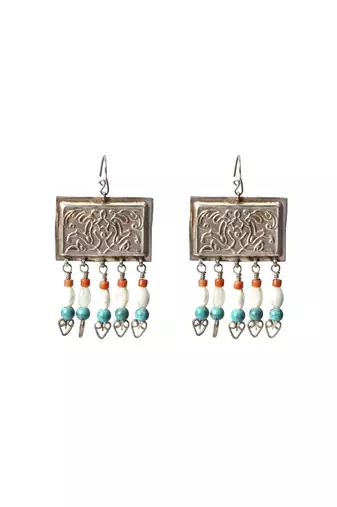 Sangeeta Boochra Silver Earrings