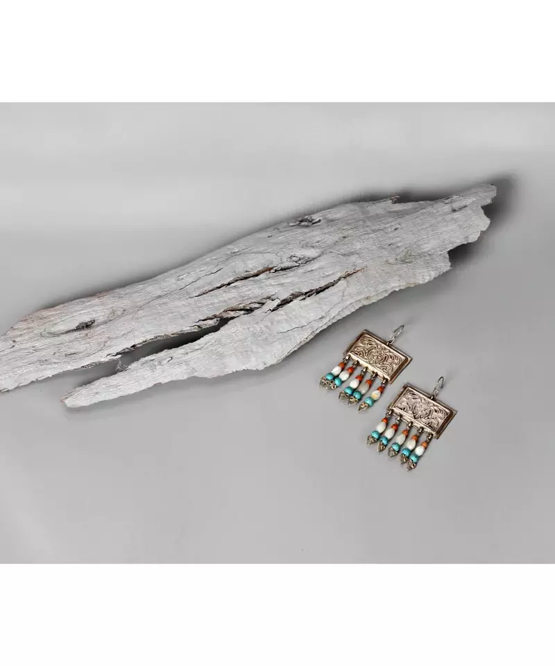 Sangeeta Boochra Silver Earrings